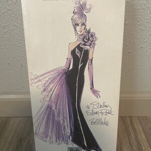 Avon Barbie Collection “ Sterling Silver Rose” Bob Mackie